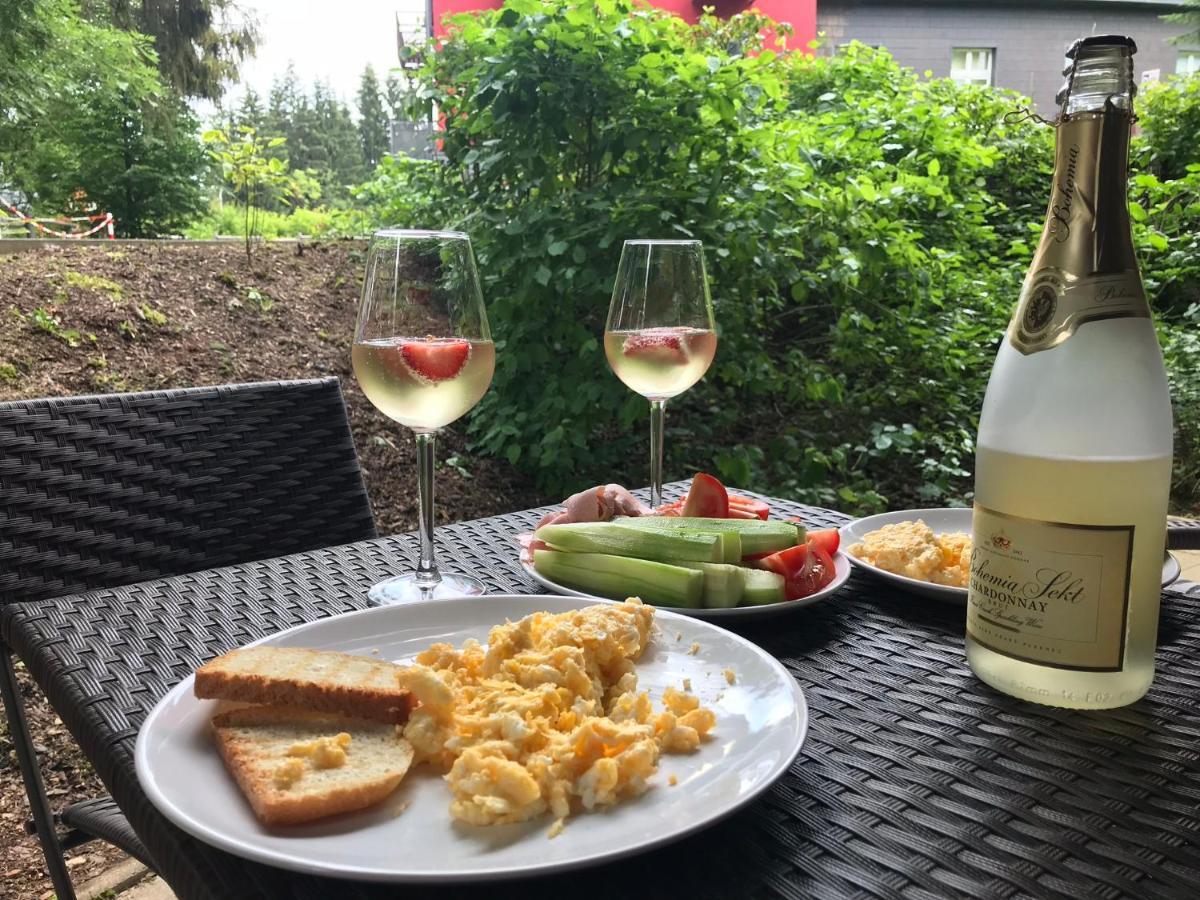 Resident A001 - Bezbarierovy Idealni Pro Rodiny S Detmi, V Tesne Blizkosti Anenskeho Udoli, Bobove Drahy, Arealu, Skoly, Free Parking, Free Wifi, Vyhled Do Zahrady S Posezenim Na Terase, Detske Hriste V Arealu *